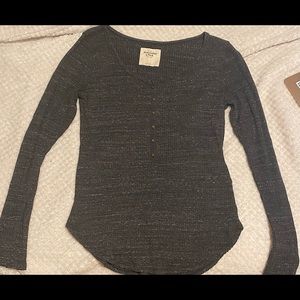 Black Long-Sleeve From Abercrombie & Fitch